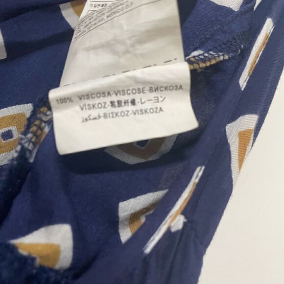 United Colors of Benneton Mini Ruffle Tiered Babydoll Dress Size Medium NWOT - Picture 5 of 8